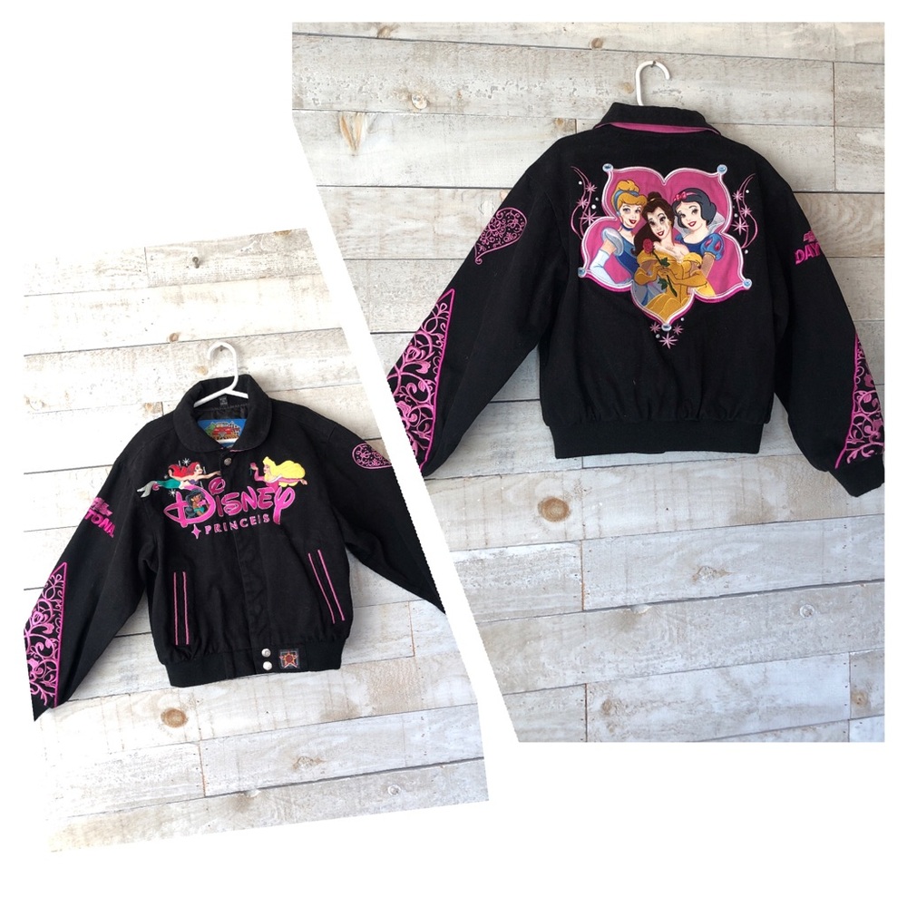 Nascar Embroidered Disney Princesses Daytona 500 Jacket